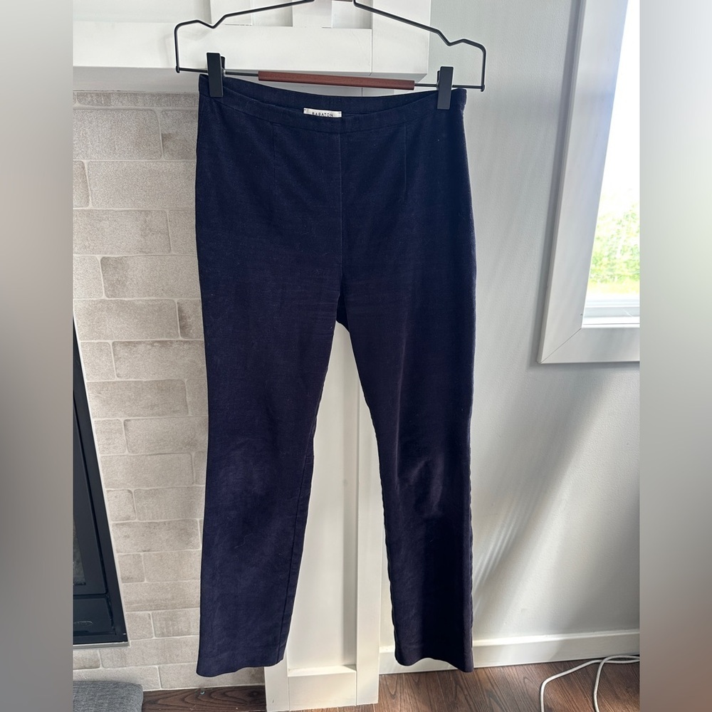 Babaton Dark blue Corduroy Trousers| size 4